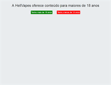 Tablet Screenshot of hellvapes.com
